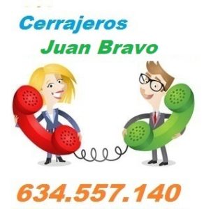 Telefono de la empresa cerrajeros Juan Bravo